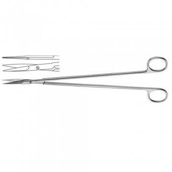 Barre Vascular Scissor Straight Stainless Steel, 28 cm - 11"